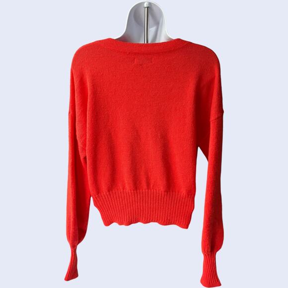 SONOMA S Classic Red Button Cardigan Soft Knit Long Sleeve Casual - Picture 2 of 7